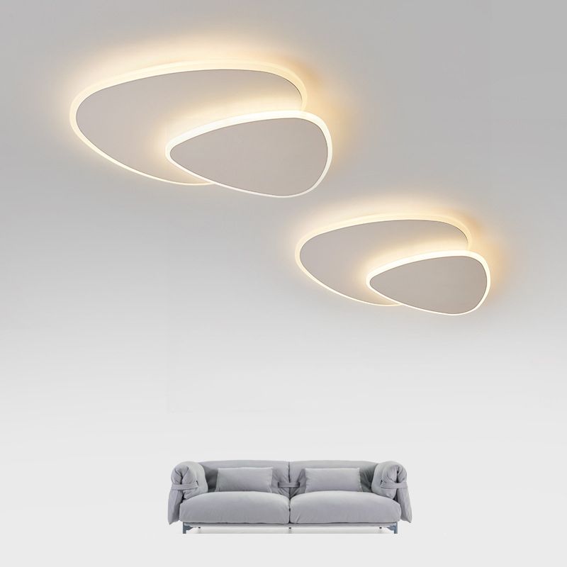 Aerolux Modern LED Ceiling Light With Three Color Temperatures And Remote