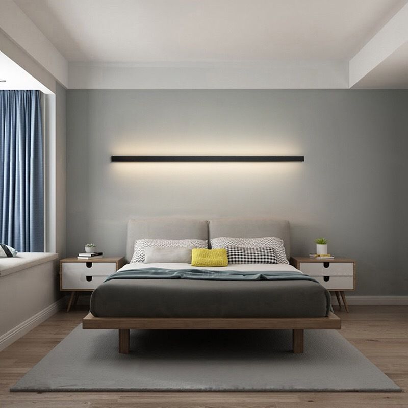 LumaNova Linear LED Wall Light | Modern Minimalist, Horizontal Or Vertical Mount