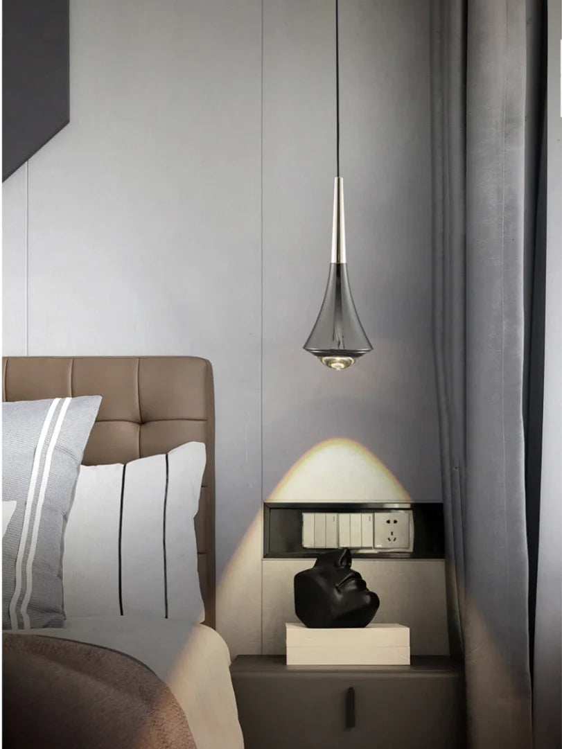 Lumenora Nordic Drop Pendant Light LED Metal Ceiling Fixture