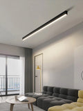 AstraLine LED Ceiling Light Dimmable Linear Fixture In Metal And Acrylic