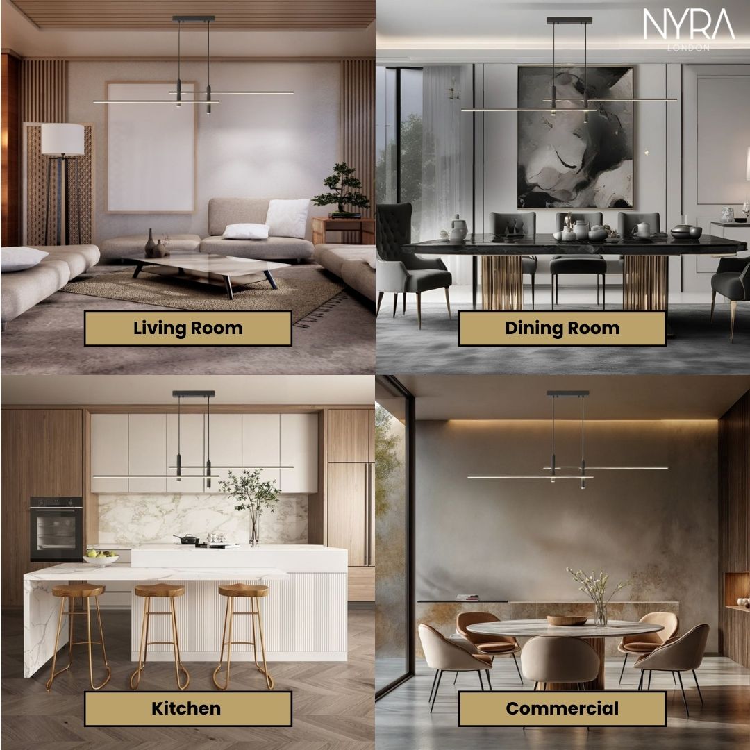 DuoLux Global LED Lamp with 90 to 260 Volt Range Iron and Acrylic Construction