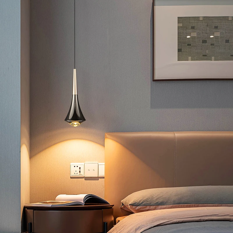 Lumenora Nordic Drop Pendant Light LED Metal Ceiling Fixture