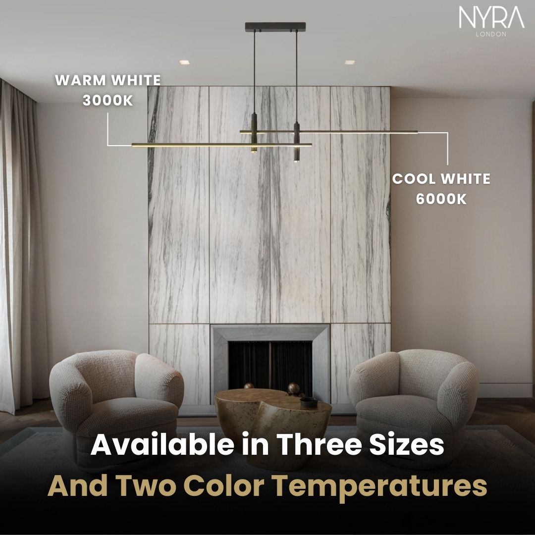 DuoLux Global LED Lamp with 90 to 260 Volt Range Iron and Acrylic Construction