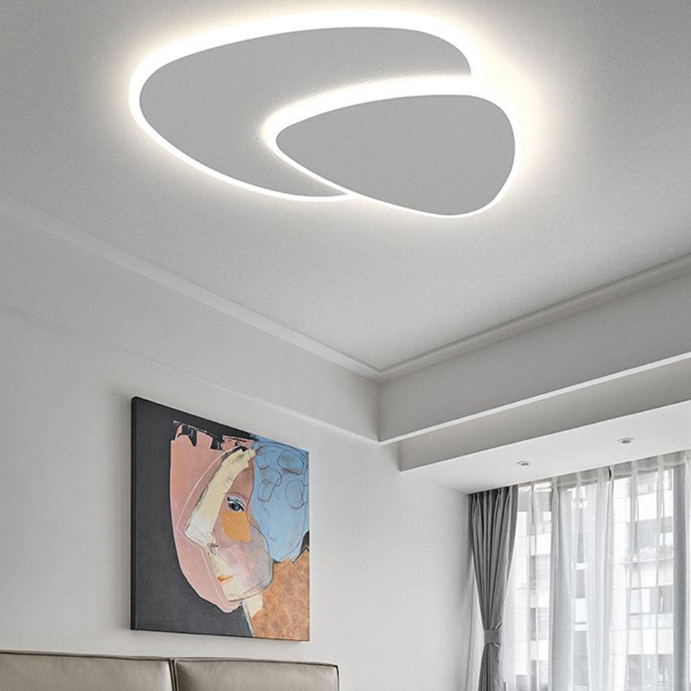 Aerolux Modern LED Ceiling Light With Three Color Temperatures And Remote