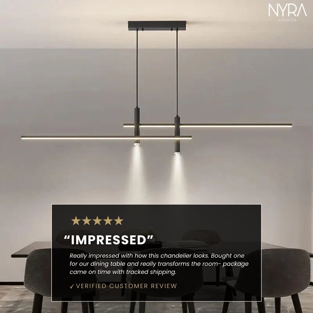 DuoLux Global LED Lamp with 90 to 260 Volt Range Iron and Acrylic Construction