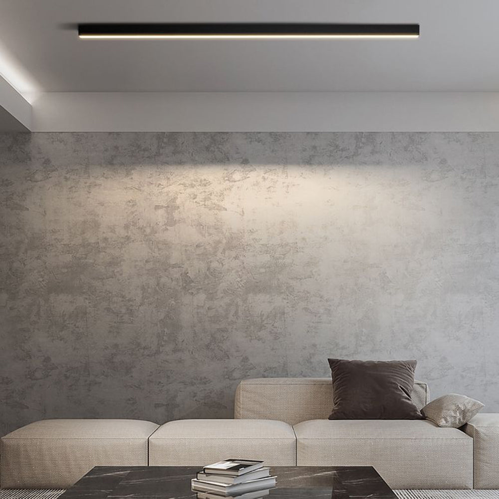 AstraLine LED Ceiling Light Dimmable Linear Fixture In Metal And Acrylic