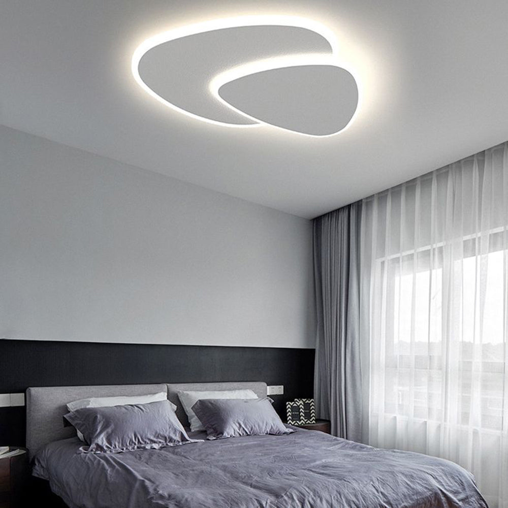 Aerolux Modern LED Ceiling Light With Three Color Temperatures And Remote