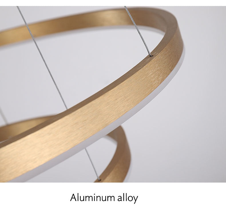 Solara Ring Lamp With Premium Aluminum And Acrylic Construction 12500 Lumens