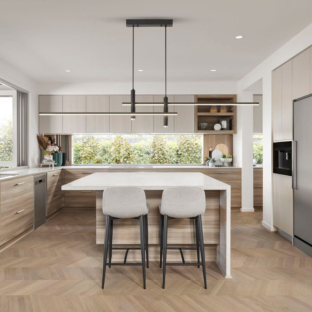 DuoLux Global LED Lamp with 90 to 260 Volt Range Iron and Acrylic Construction