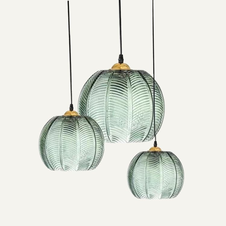 NovaLume Matte Glass Pendant Light for Dining Room Ambience