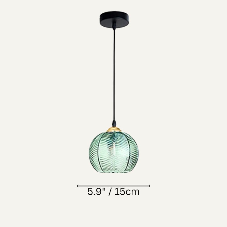 NovaLume Matte Glass Pendant Light for Dining Room Ambience