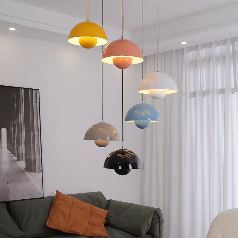 Petalia Bloom Pendant Light, Flower Pot LED Lamp for Bedroom