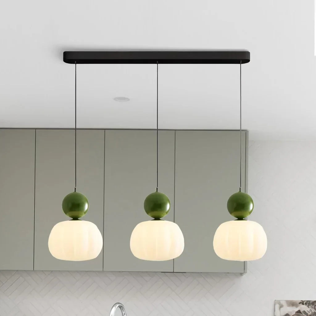 Quorra Art Deco Bauhaus Pendant Light With Four Color Options