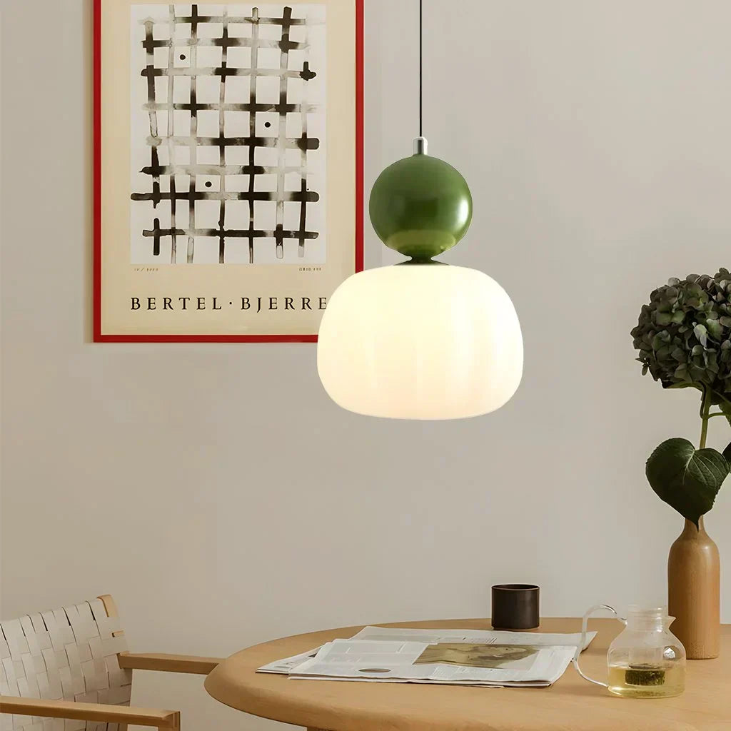 Quorra Art Deco Bauhaus Pendant Light With Four Color Options