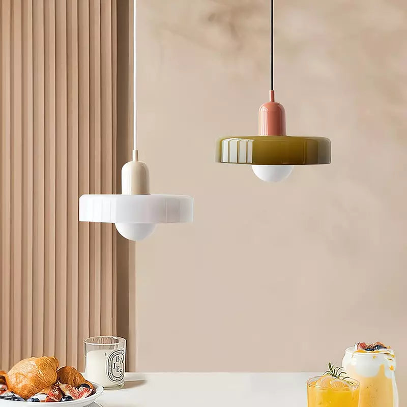 Astraea Glass Pendant Lamp for Modern Bauhaus Living