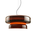 Aurelo Glass Pendant Light With Integrated LED For Modern Interiors