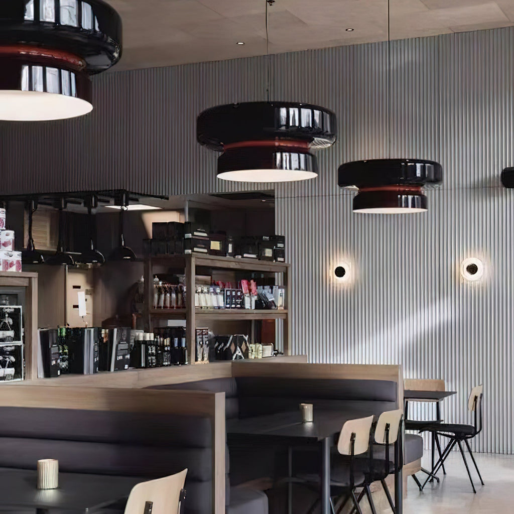 Aurelo Glass Pendant Light With Integrated LED For Modern Interiors