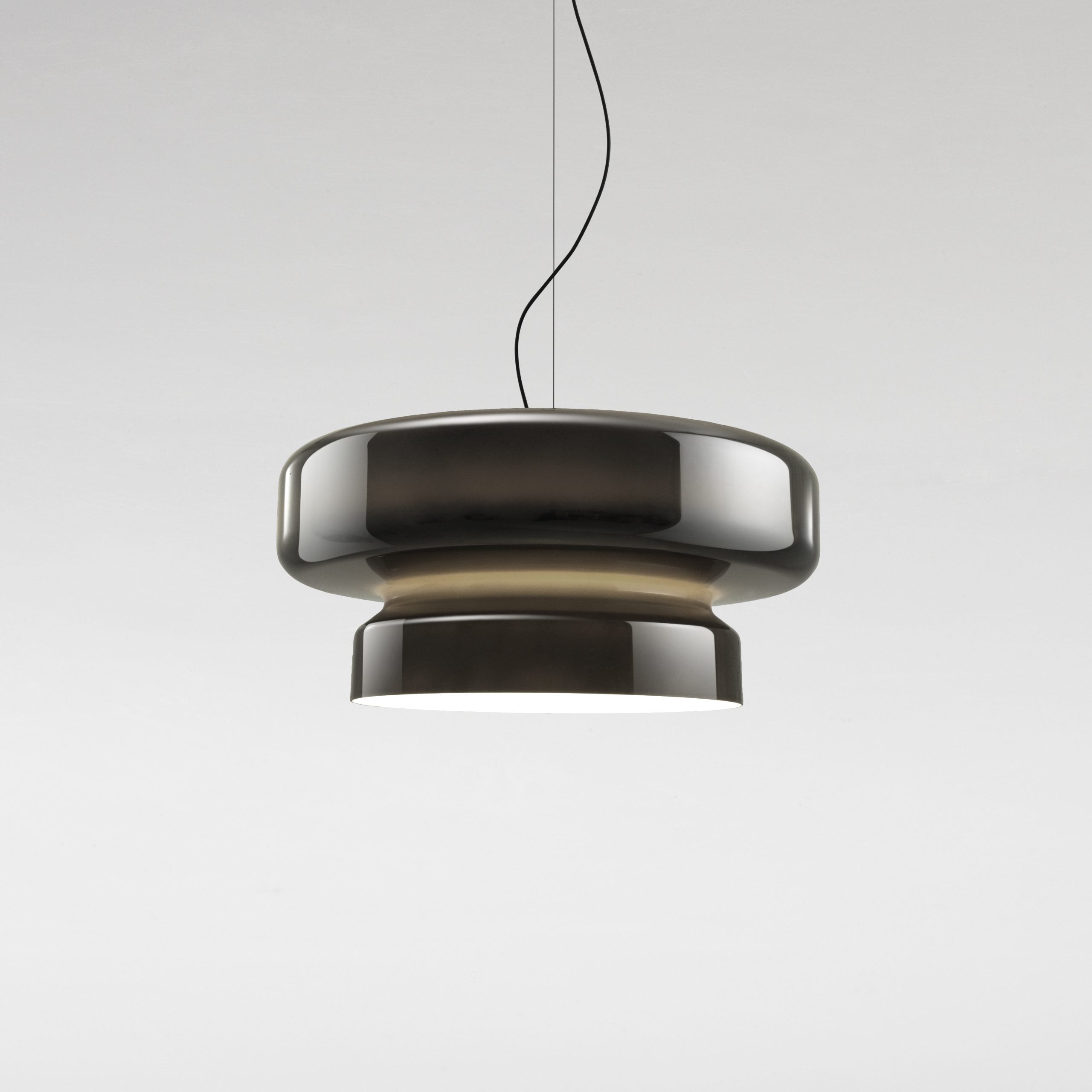 Aurelo Glass Pendant Light With Integrated LED For Modern Interiors