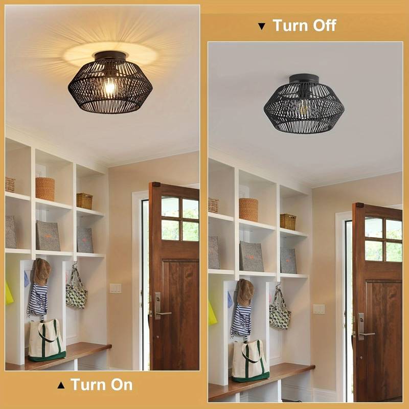 LyraBoho Pendant Light Handcrafted for Eclectic Glow