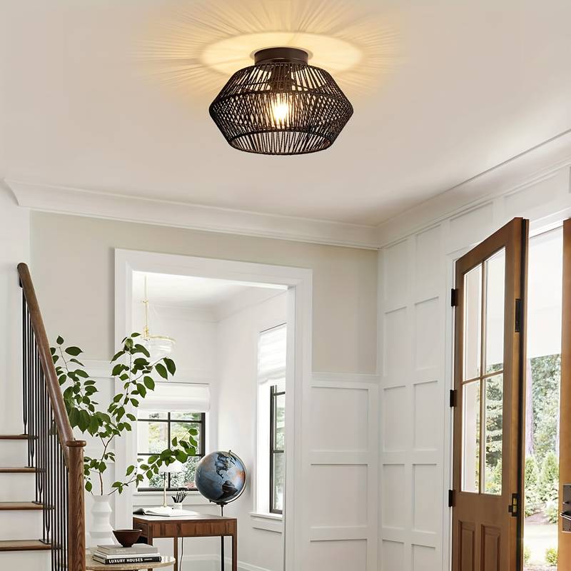 LyraBoho Pendant Light Handcrafted for Eclectic Glow