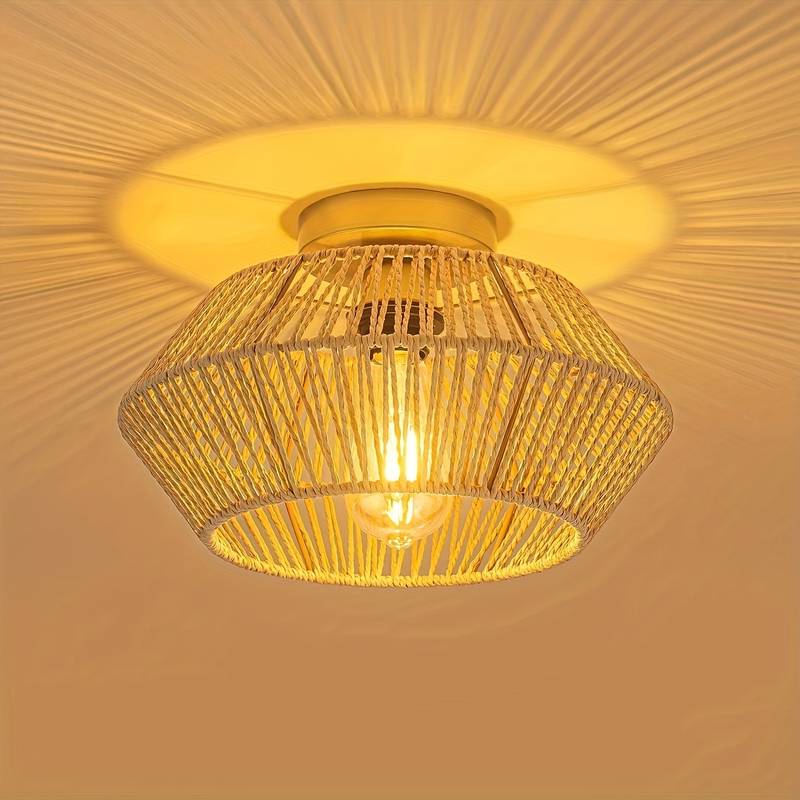 LyraBoho Pendant Light Handcrafted for Eclectic Glow
