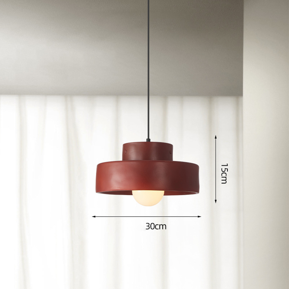 Quorra Resin Pendant Light Modern Durable Fixture With Unique Shape
