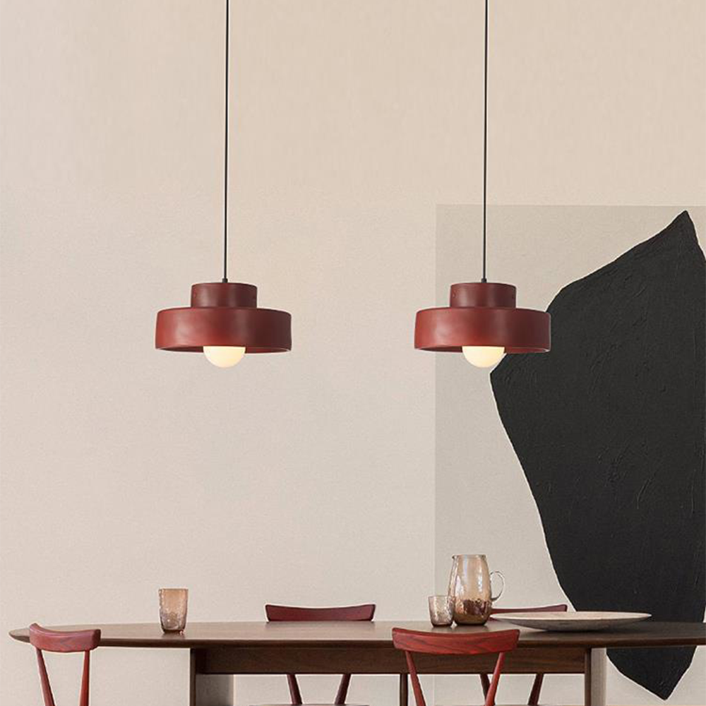 Quorra Resin Pendant Light Modern Durable Fixture With Unique Shape