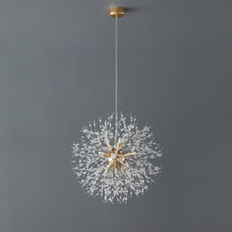 Aurelia Bloom Crystal LED Pendant Light Inspired By Dandelion