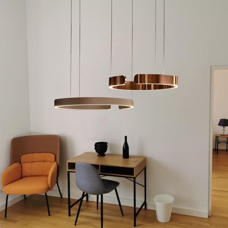 Astraelle Nordic Ring Chandelier for Modern Living Spaces