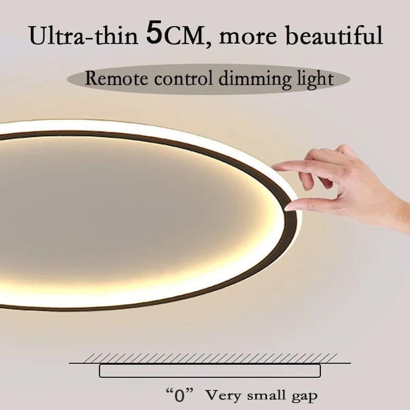 LumaEdge Slim LED Ceiling Lamp For Modern Interiors With Minimalist Glow