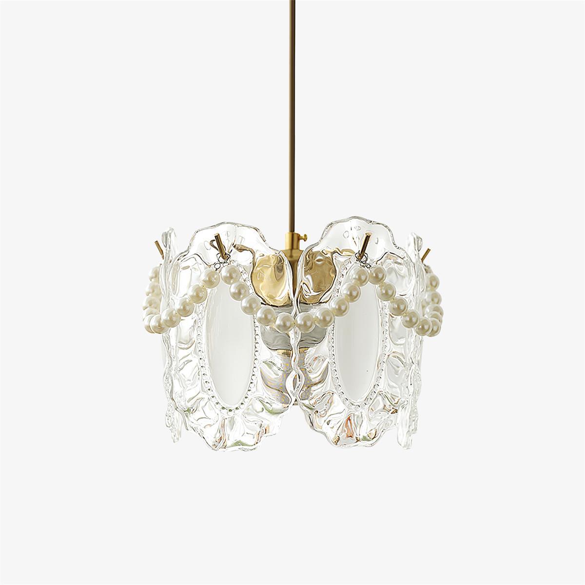 Liora Bloom Glass Pendant Light Nature Inspired LED Compatible