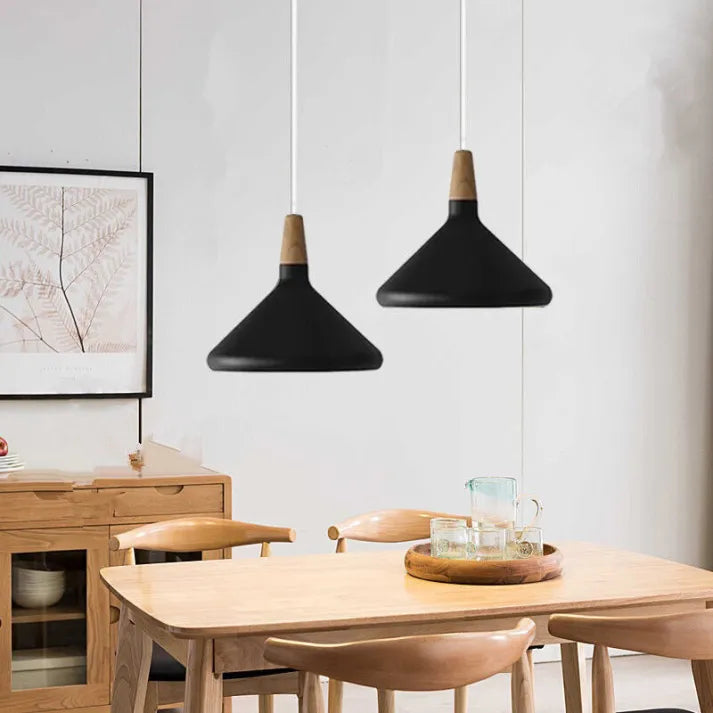 Oria Cone Pendant Light By LumiMix Studio In Macaron-Inspired Multicolor Finishes