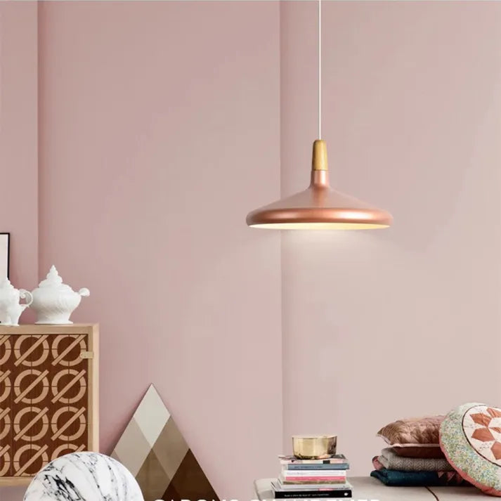 Oria Cone Pendant Light By LumiMix Studio In Macaron-Inspired Multicolor Finishes