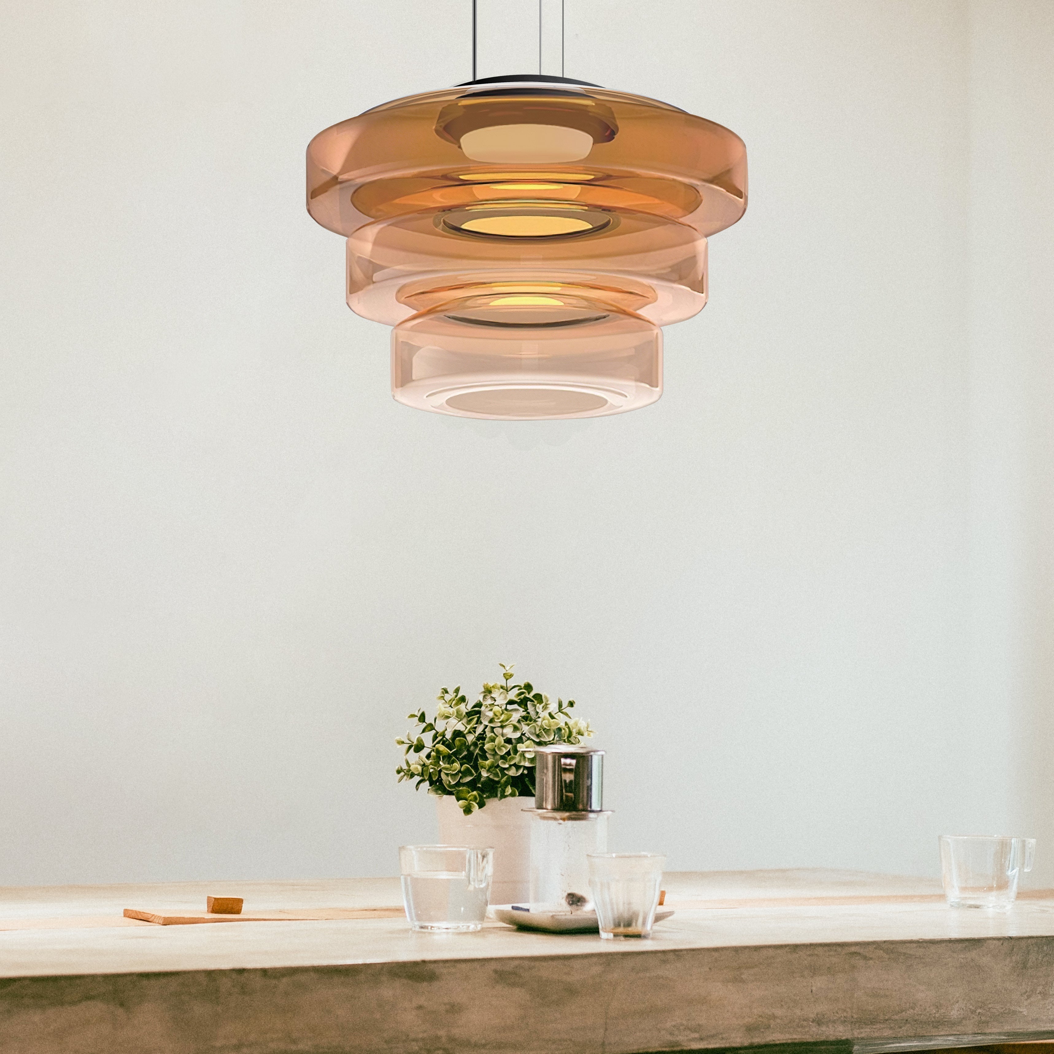 Lunara Moon Pendant Light for Modern Interiors and Minimalist Spaces