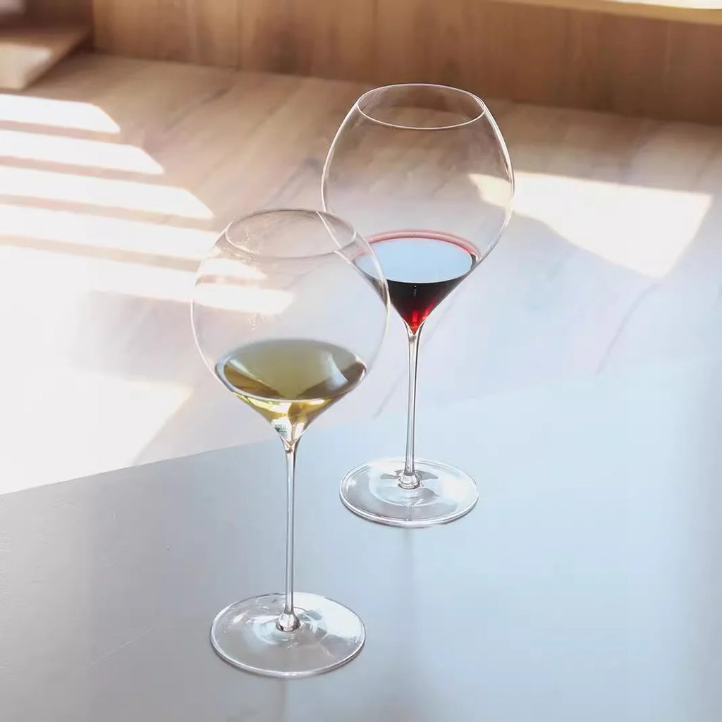 Aurielle Kristall-Weinglas-Set 6 Teile Für Jeden Anlass In Rot Und Weiß