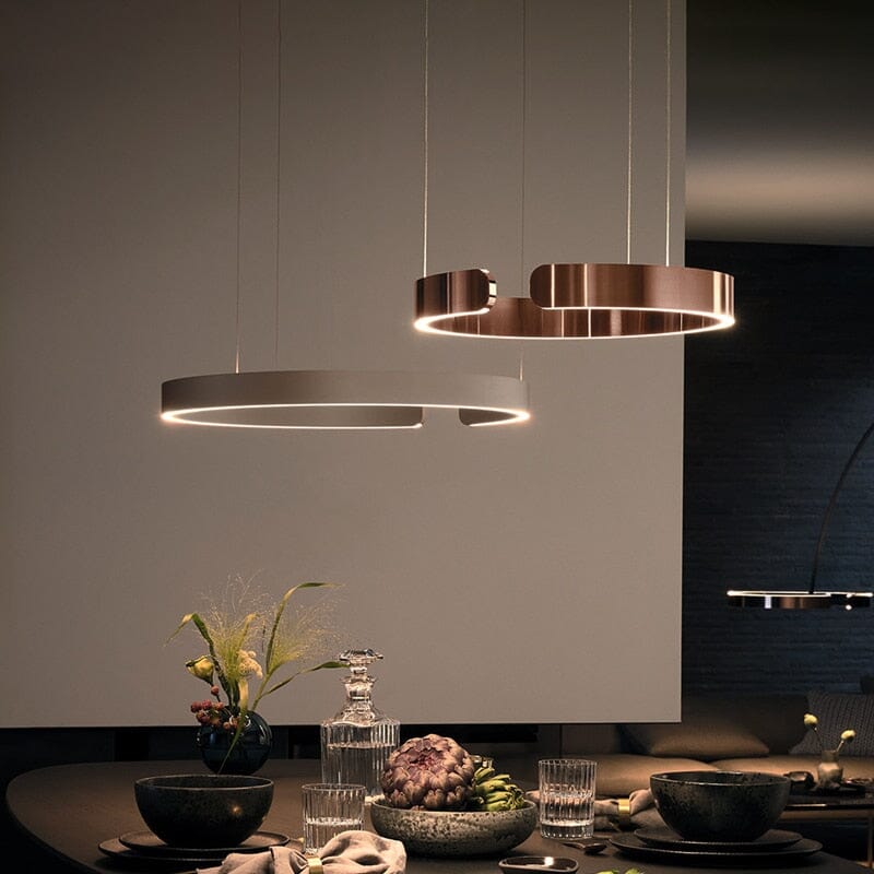 Astraelle Nordic Ring Chandelier for Modern Living Spaces