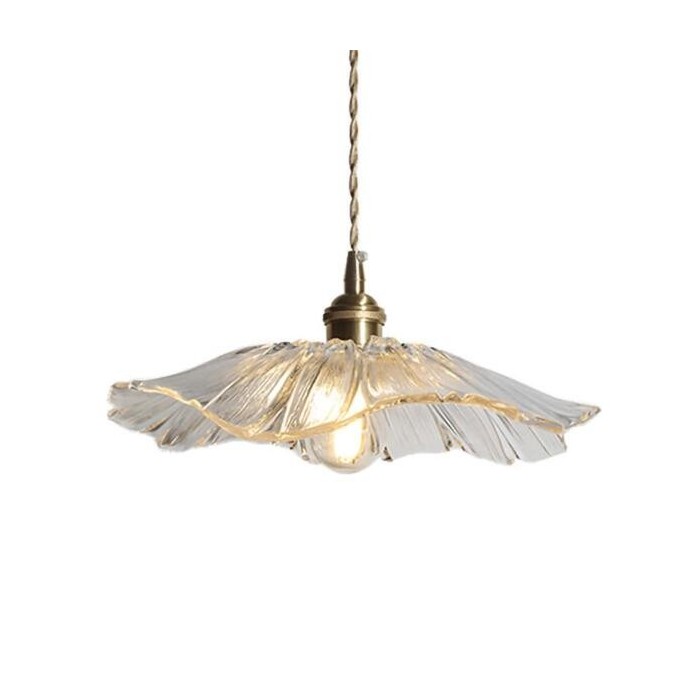 Aurelle Glass Pendant Light for Bedroom Vintage Lamp