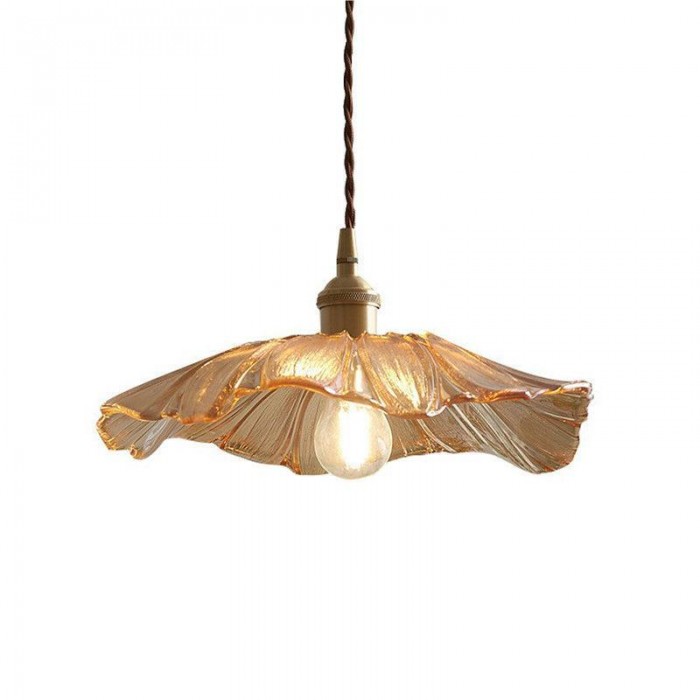 Aurelle Glass Pendant Light for Bedroom Vintage Lamp