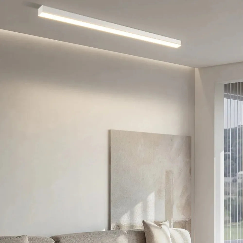Eclipse Minimalist LED Ceiling Fixture for Contemporary Living Areas