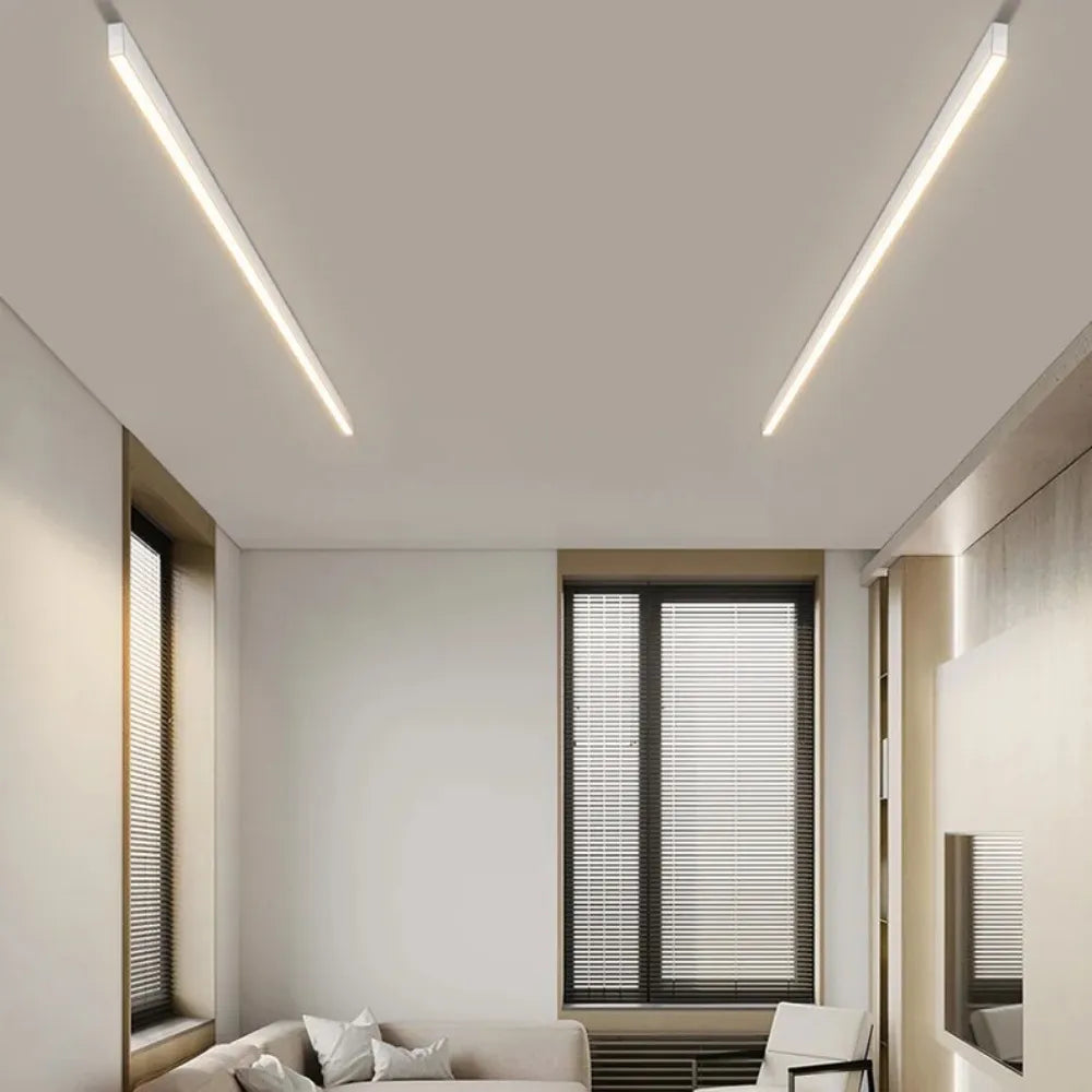 Eclipse Minimalist LED Ceiling Fixture for Contemporary Living Areas