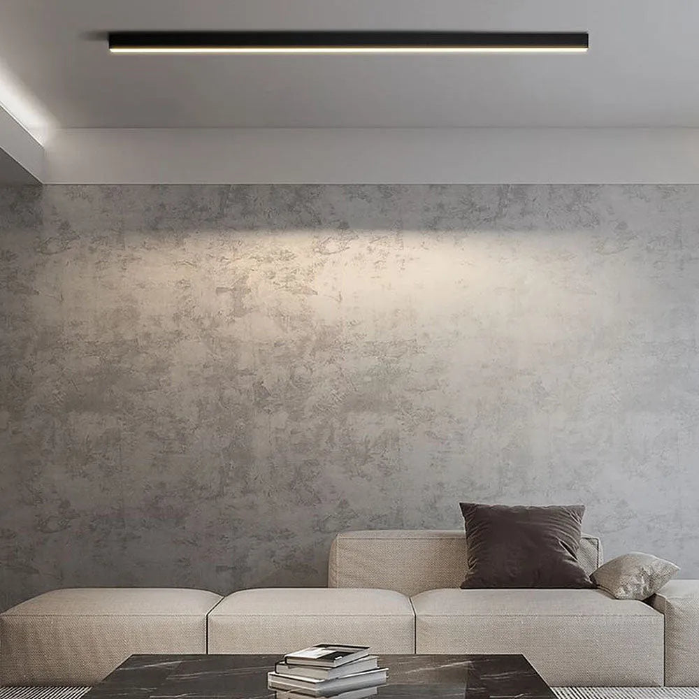 Eclipse Minimalist LED Ceiling Fixture for Contemporary Living Areas