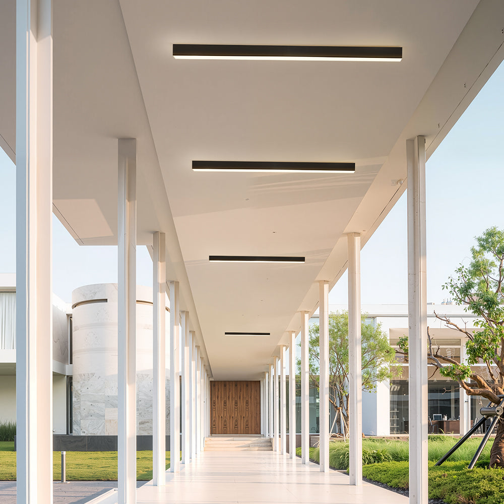 Eclipse Minimalist LED Ceiling Fixture for Contemporary Living Areas