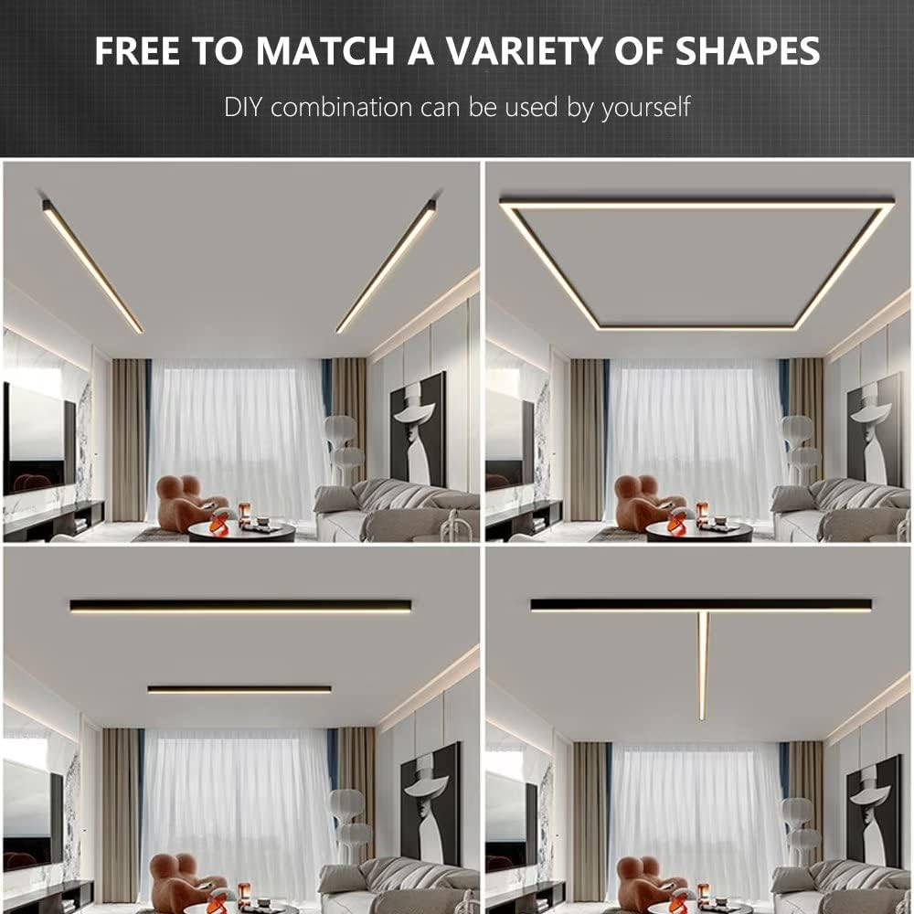 Eclipse Minimalist LED Ceiling Fixture for Contemporary Living Areas