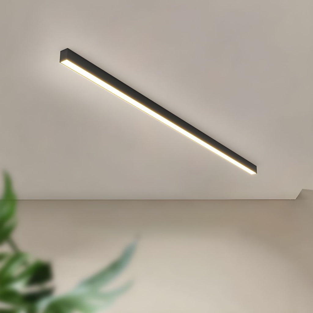 Eclipse Minimalist LED Ceiling Fixture for Contemporary Living Areas