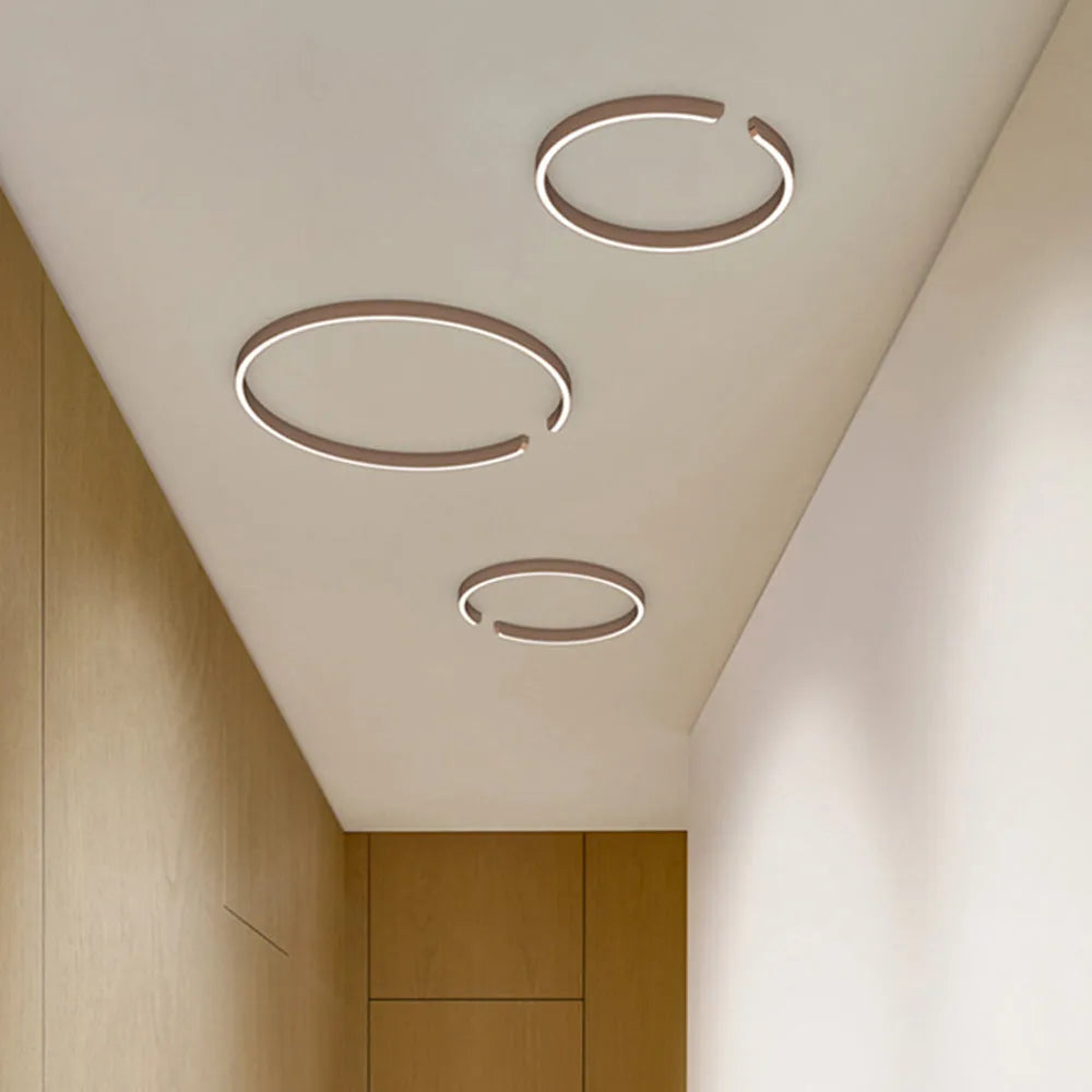 LumaHalo LED Ceiling Light With Modern Ring Design