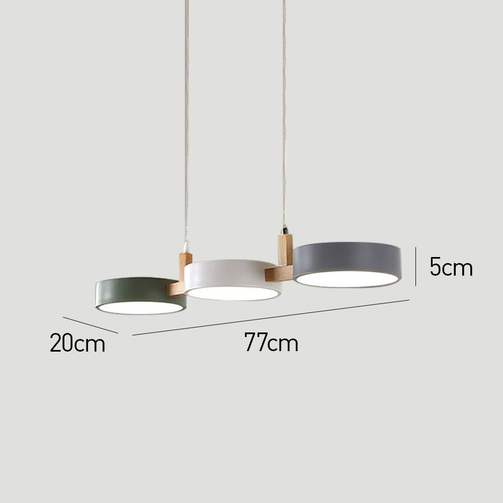 Aurelle Beam Modern Pendant Light For Dining And Living Rooms