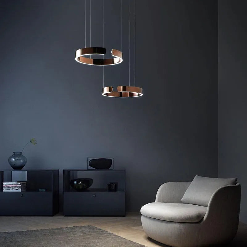 Alegra Minimalist Pendant Light for Dining and Living Rooms