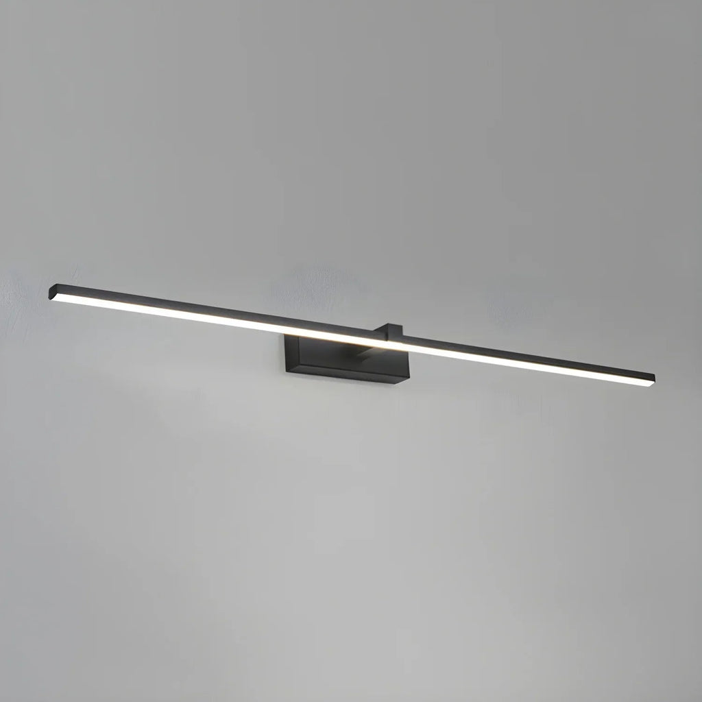 LumaNova Black Wall Light With LED Illumination For Elegant Indoor Spaces