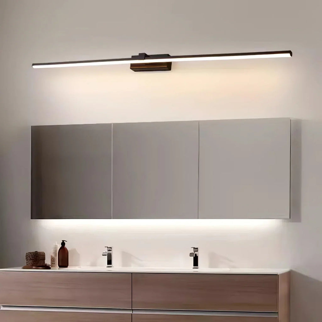 LumaNova Black Wall Light With LED Illumination For Elegant Indoor Spaces