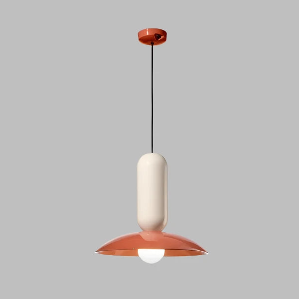 Aeris Macaron Frisbee Pendant Light Colorful Modern E27